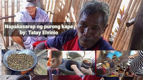 Pagtimpla ng kape in English with contextual examples.
